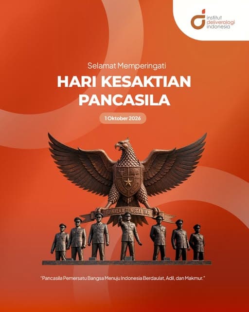 Poster commemorating Pancasila Sanctity Day, 1 October 2026.